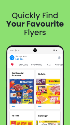 Screenshot of the application reebee - #8