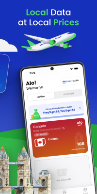 Screenshot of the application aloSIM - #4