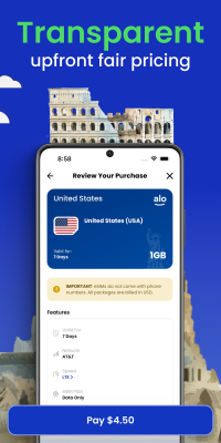Screenshot of the application aloSIM - #7