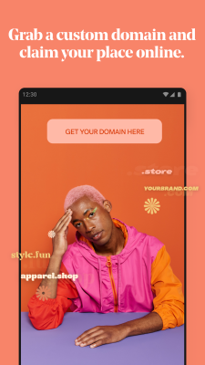 Screenshot of the application GoDaddy Studio - #5