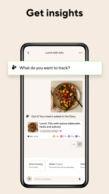 Screenshot of the application Lifesum: meal planner and simple recipes - #4