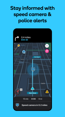 Screenshot of the application Waze social navigator - #3