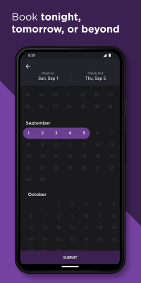 Screenshot of the application HotelTonight - #4