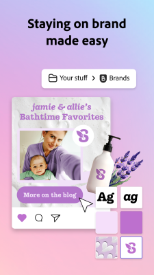 Screenshot of the application Adobe Express - #5