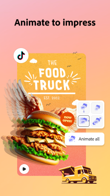 Screenshot of the application Adobe Express - #6