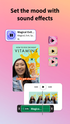 Screenshot of the application Adobe Express - #7