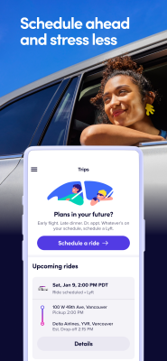 Screenshot of the application Lyft - #5