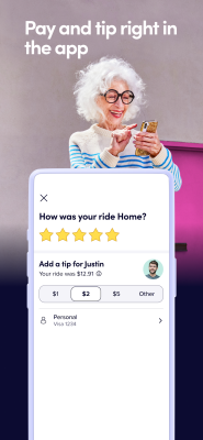 Screenshot of the application Lyft - #6