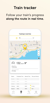 Screenshot of the application VIA Rail Canada - #5
