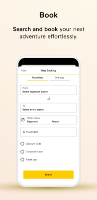 Screenshot of the application VIA Rail Canada - #7