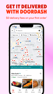 Screenshot of the application DoorDash - #6