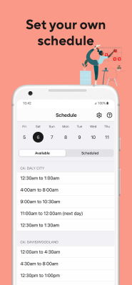 Screenshot of the application DoorDash - Driver - #4