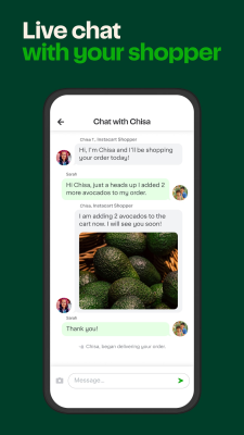 Screenshot of the application Instacart - #5