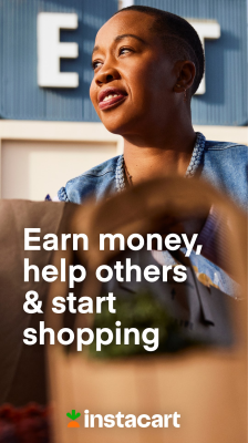 Screenshot of the application Instacart: Earn money to shop - #1
