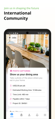 Screenshot of the application Clickworker - #5