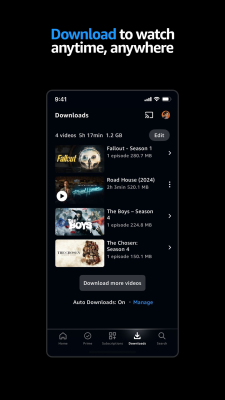 Screenshot of the application Amazon Prime Video - #6