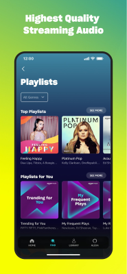 Screenshot of the application Amazon Music - #4