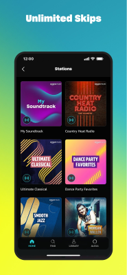 Screenshot of the application Amazon Music - #5