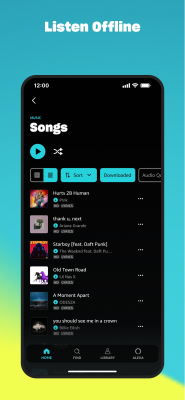 Screenshot of the application Amazon Music - #6