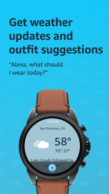 Screenshot of the application Amazon Alexa for Smart Watches - #5