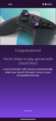 Screenshot of the application Luna Controller - #6