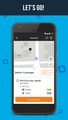 Screenshot of the application Amazon Flex - #4