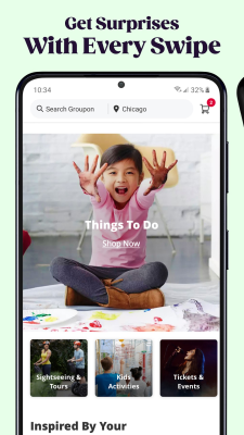 Screenshot of the application Groupon - #4