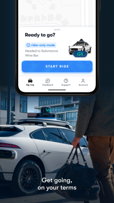 Screenshot of the application Waymo One - #3