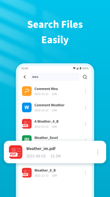 Screenshot of the application PDF Viewer＆Scanner - #4