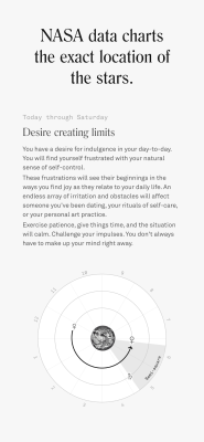 Screenshot of the application Co–Star Personalized Astrology - #5