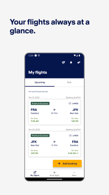 Screenshot of the application Lufthansa - #3