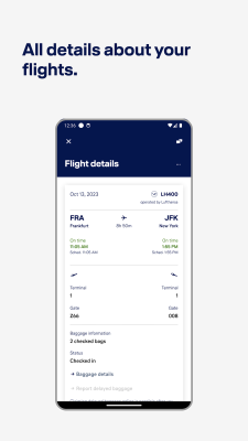 Screenshot of the application Lufthansa - #5
