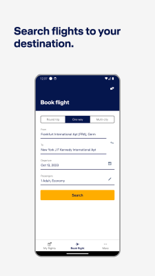 Screenshot of the application Lufthansa - #7