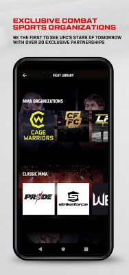 Screenshot of the application UFC - #5