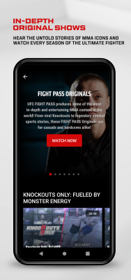 Screenshot of the application UFC - #6