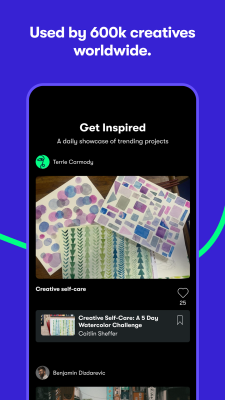 Screenshot of the application Skillshare - #7