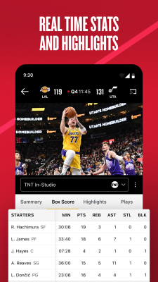 Screenshot of the application NBA: Live Games & Scores - #1