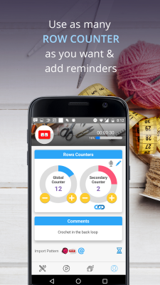 Screenshot of the application Crochet Genius - #6