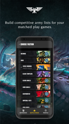 Screenshot of the application Warhammer 40,000: The App - #4