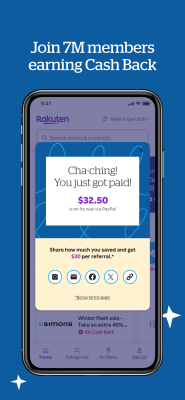 Screenshot of the application Rakuten - #5
