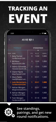 Screenshot of the application Magic: The Gathering Companion - #3