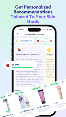 Screenshot of the application Skin Bliss - #3