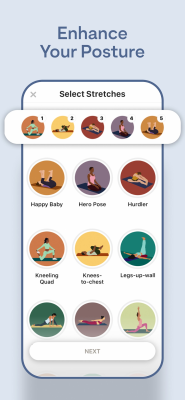 Screenshot of the application Bend: Stretching & Flexibility - #3