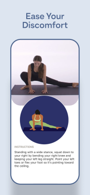 Screenshot of the application Bend: Stretching & Flexibility - #4