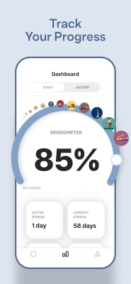 Screenshot of the application Bend: Stretching & Flexibility - #5