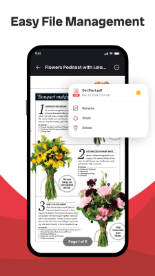 Screenshot of the application PDF Reader & PDF Viewer - #4