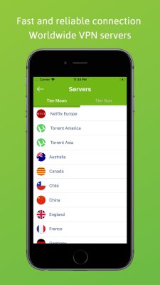 Screenshot of the application Kiwi VPN & Private Browser - #4