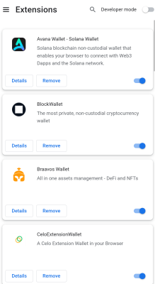 Screenshot of the application Mises Browser - #4