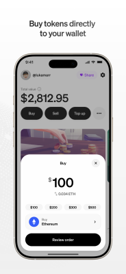 Screenshot of the application MoonPay - #3