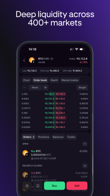 Screenshot of the application Kraken Pro - #6